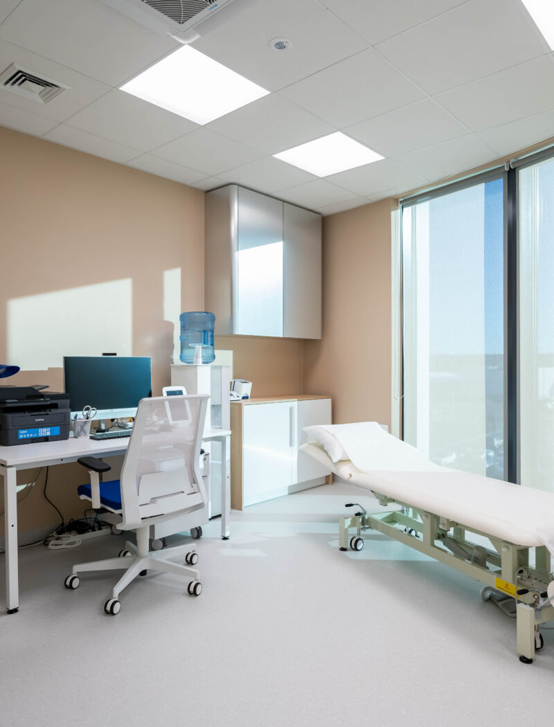 Med4U erakliiniku sisekujunduse projekt