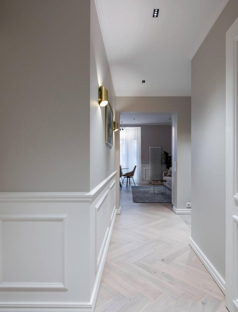 Kristiine 3-toalise korteri elegantne interjöör