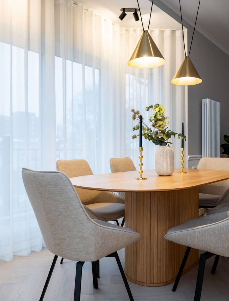 Kristiine 3-toalise korteri elegantne interjöör