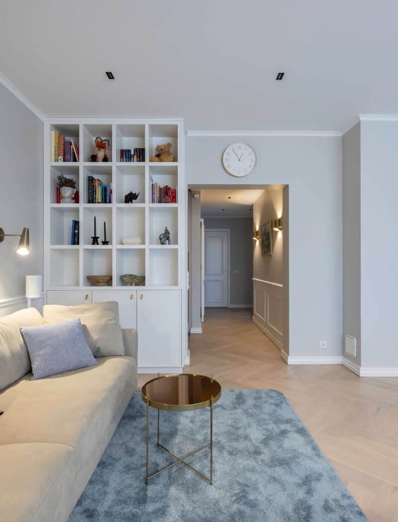 Kristiine 3-toalise korteri elegantne interjöör